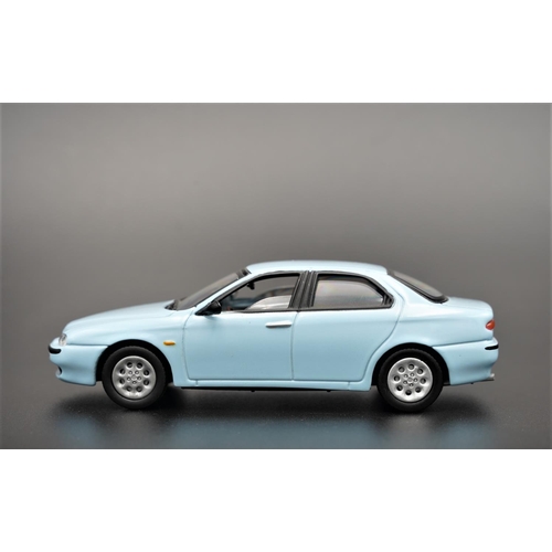 250 - 1998 ALFA-ROMEO 156 AZURRO NUVOLA SERIE EXCLUSIVA BY SOLIDO  Diecast metal with plastic components. ... 