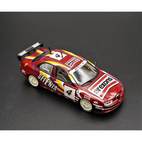 259 - ALFA-ROMEO ALFA 156 SELENIA #4 LARINI SERIA EXCLUSIVA BY SOLIDO  Diecast metal with plastic componen... 