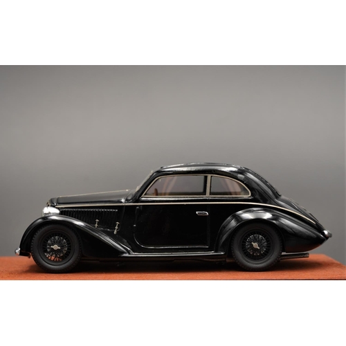 262 - 1936 ALFA-ROMEO 6C2300 ROSSI DI MONETERA BY GAMMA / KLAXON  Resin cast, hand assembled.  Mounted on ... 