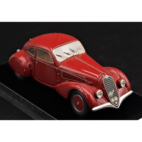 339 - 1937 ALFA-ROMEO 6C 2300B MILLE MIGLIA BERLINETTA TOURING BY RAMEI  Hand assembled resin model.  Numb... 