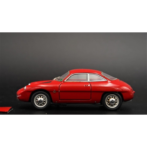 343 - 1960 ALFA-ROMEO GIULIETTA SZ STRADALE BY TECNOMODEL  Resin cast, hand assembled to a high standard.