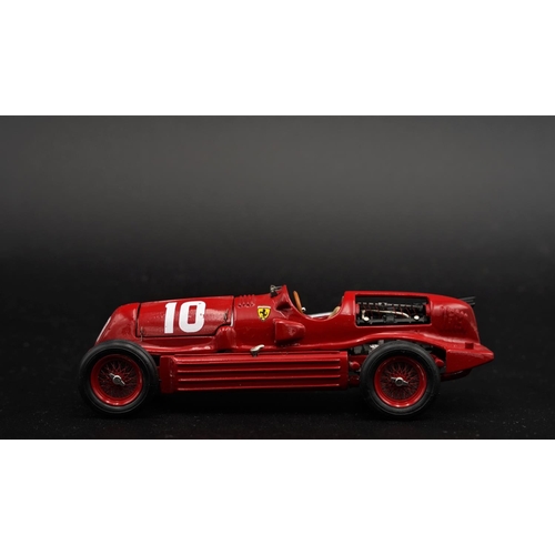 345 - 1935 ALFA-ROMEO BI-MOTORE (UNIQUE - VERY RARE) BY TOP QUEENS / MCM White metal model, expertly hand ... 