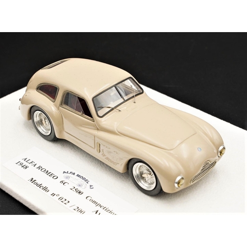 353 - 1948 ALFA-ROMEO 6C 2500 COMPETITION BY ALFA MODEL 43  Presented very nicely in a velvet display box,... 