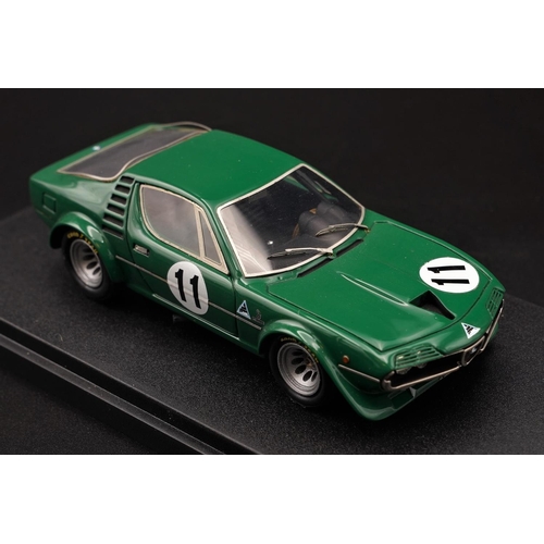 368 - ALFA-ROMEO MONTREAL CAR NO 11 RGM BY BBR MODELS  Resin cast model with plastic components.