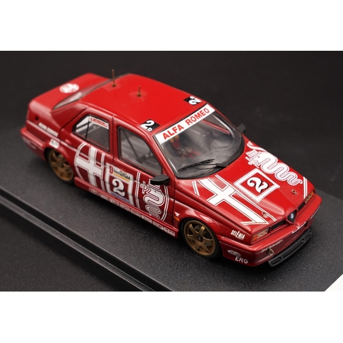 380 - 1993 ALFA-ROMEO 155 CAMPIONE ITALIA TURISMO BY BBR MODELS  Resin cast model with plastic components.... 