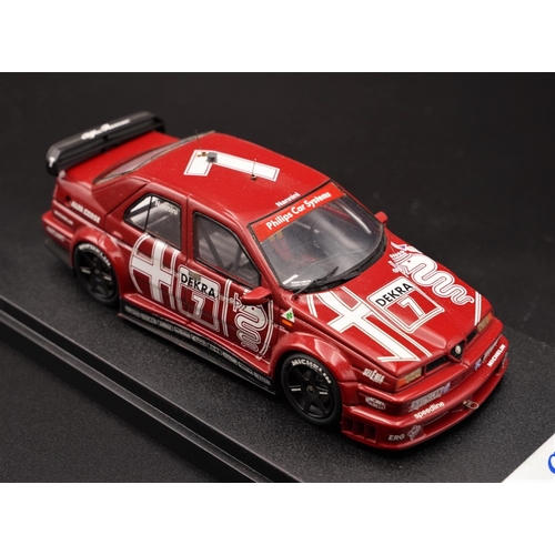 382 - 1993 ALFA-ROMEO 155 V6 DTM NANNINI BY BBR MODELS  Resin cast model with plastic components.