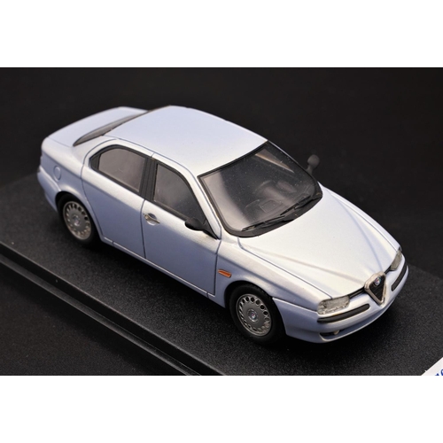 383 - 1997 ALFA-ROMEO 156 STREET VERSION AZZURRO NUVOLA LIM.ED. 5 BY BBR MODELS  Resin cast model with pla... 