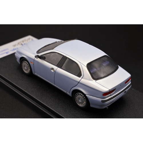 383 - 1997 ALFA-ROMEO 156 STREET VERSION AZZURRO NUVOLA LIM.ED. 5 BY BBR MODELS  Resin cast model with pla... 