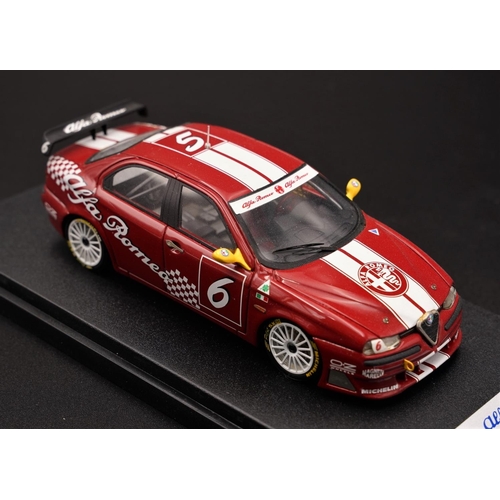 384 - 1998 ALFA-ROMEO 156 SUPERTURISMO ITALIANO PRESS VERSION LIM.ED 111 BY BBR MODELS  Resin cast model w... 