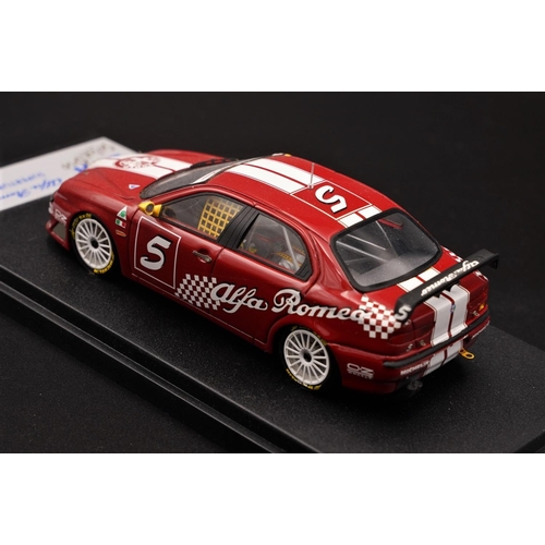 384 - 1998 ALFA-ROMEO 156 SUPERTURISMO ITALIANO PRESS VERSION LIM.ED 111 BY BBR MODELS  Resin cast model w... 