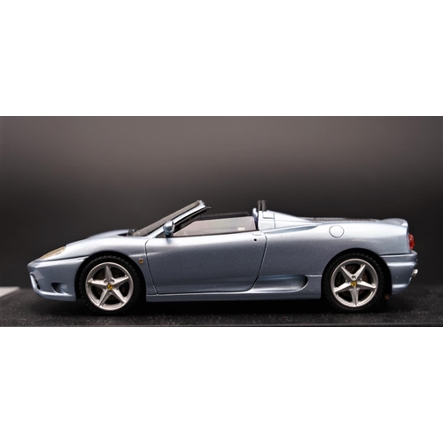 386 - 2000 FERRARI 360 MODENA SPYDER SALON GENEVE (AND TIE) BY BBR MODELS  Resin cast model with plastic c... 