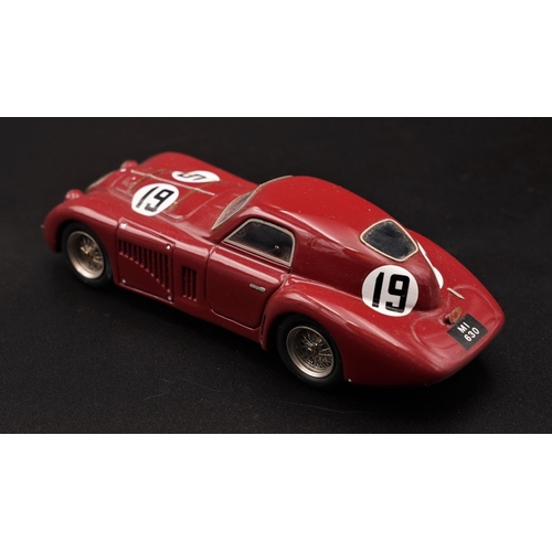 387 - 1938 ALFA-ROMEO 6C 2900B 24H LE MANS CAR NO 19 BY BBR MODELS  Resin cast model with metal / plastic ... 