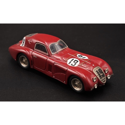 387 - 1938 ALFA-ROMEO 6C 2900B 24H LE MANS CAR NO 19 BY BBR MODELS  Resin cast model with metal / plastic ... 