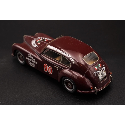 388 - ALFA-ROMEO 8C 2900B CARRERA PANAMERICANA FRICANA ITALIA CAR NO 90 BY BBR MODELS  Resin cast model, b... 