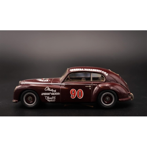 388 - ALFA-ROMEO 8C 2900B CARRERA PANAMERICANA FRICANA ITALIA CAR NO 90 BY BBR MODELS  Resin cast model, b... 