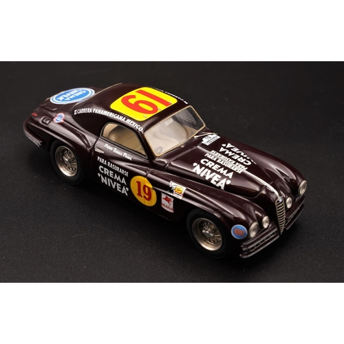 392 - 1951 ALFA-ROMEO 6C 2500 SS CARRERA PANAMERICANA PANINI-PANINI BY BBR MODELS  Resin cast model with p... 