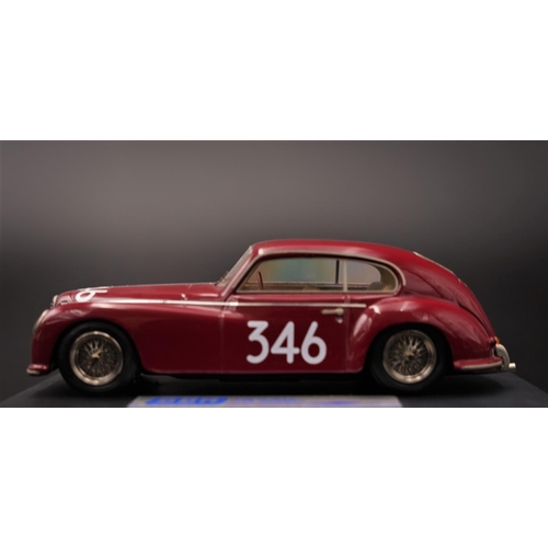 396 - 1949 ALFA-ROMEO 6C 2500 SS FRECCIA D'ORO MILLE MIGLIA CAR 346 BY BBR MODELS  Resin cast model with p... 