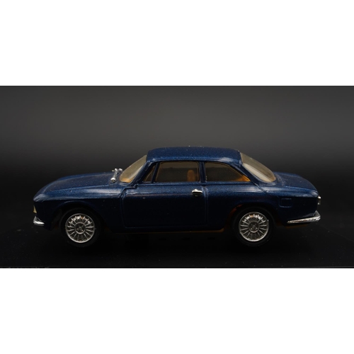 62 - ALFA-ROMEO GIULIA GTV 1750 STRADALE IN BLEU BY PROGETTO K   Catalogue number PK 5002A. Diecast metal... 