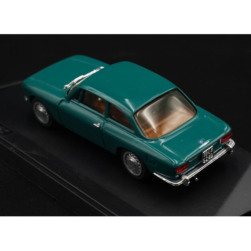 64 - ALFA-ROMEO GIULIA GTV 1750 STRADALE IN VERDE PINO BY PROGETTO K  Catalogue number PK 5002B. Diecast ... 