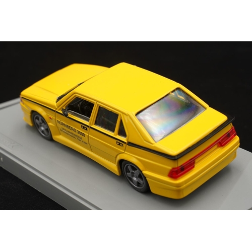 66 - 1987 ALFA-ROMEO 75 EVOLUZIONE STRADALE IN GIALLO NUREMBURG 2000 BY PROGETTO K   Catalogue number PK ... 