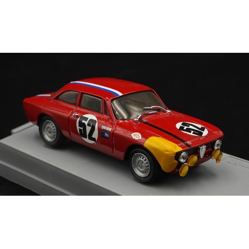 69 - ALFA-ROMEO GTA JUNIOR TOUR DE FRANCE CAR #52 BY PROGETTO K  Diecast metal with plastic components.