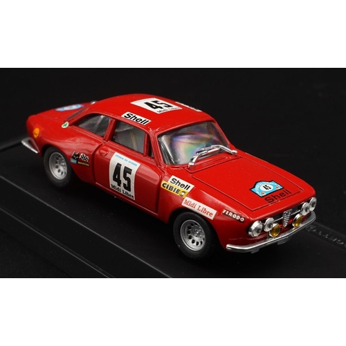 70 - 1970 ALFA-ROMEO GTA M 2000 RALLY SEVENNES BY PROGETTO K  Catalogue number PK2015. Diecast metal with... 