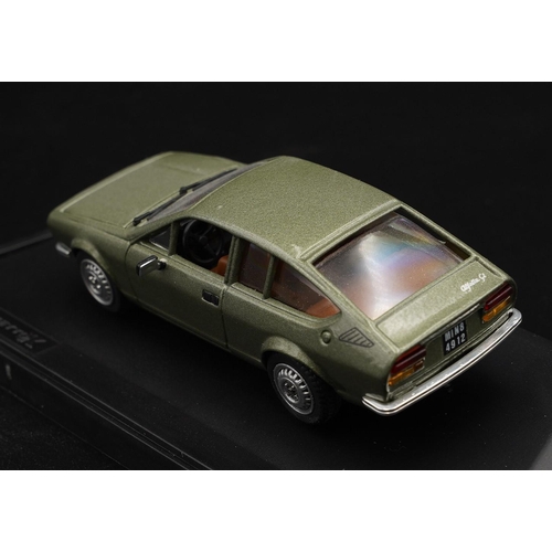 76 - 1974 ALFA-ROMEO ALFETTA GT STRADALE IN VERDE METALLICO BY PROGETTO K   Catalogue number PK250C. Diec... 