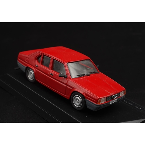 77 - 1984 ALFA-ROMEO ALFA 90 STRADALE IN ROSSO BY PROGETTO K  Diecast metal with plastic components. Cata... 