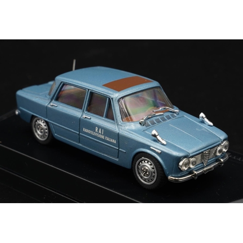 80 - ALFA-ROMEO GIULIA BERLINA RAI RADIOTELEVISIANO ITALIANA BY PROGETTO K   Catalogue number PKC 009. Di... 