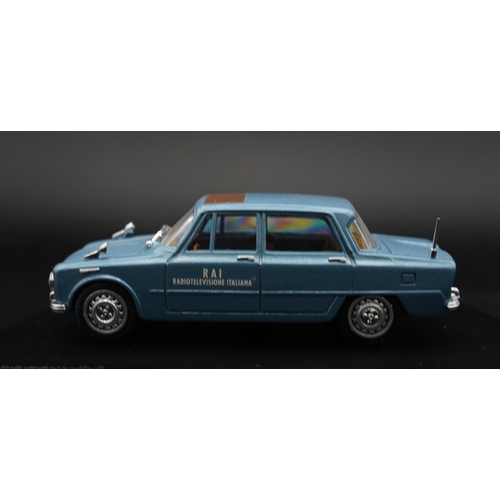 80 - ALFA-ROMEO GIULIA BERLINA RAI RADIOTELEVISIANO ITALIANA BY PROGETTO K   Catalogue number PKC 009. Di... 