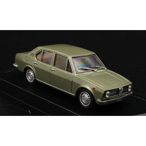 82 - 1975 ALFA-ROMEO ALFETTA 1600 STRADALE VERDE METALLISATO BY PROGETTO K   Catalogue number PK220B. Die... 