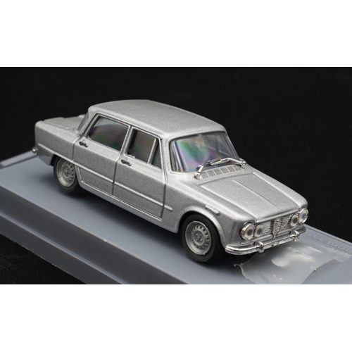 84 - 1962 ALFA-ROMEO GIULIA NUOVA BY PROGETTO K   Catalogue number PK100. Diecast metal with plastic comp... 