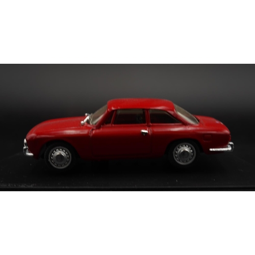 85 - ALFA-ROMEO GIULIA GTV 1750 STRADALE ROSSO BY PROGETTO K   Catalogue number PK 5002. Diecast metal wi... 