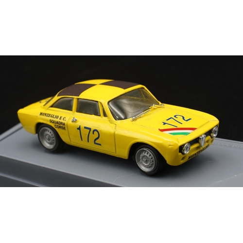 92 - 1970 ALFA-ROMEO GIULIA GTA TARGA FLORIO CAR #172 BY PROGETTO K  Catalogue number PK049. Diecast meta... 