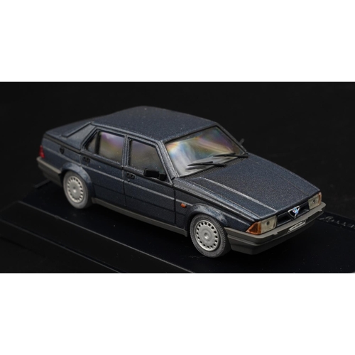 95 - ALFA-ROMEO 75 1600 STRADALE IN BLEU METALLISATO BY PROGETTO K  Catalogue number PK190A. Diecast meta... 