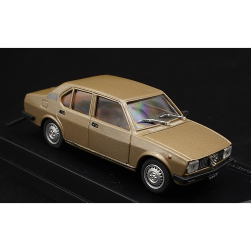 96 - 1977 ALFA-ROMEO ALFETTA 2000 STRADALE BEIGE METALLISATO BY PROGETTO K  Catalogue number PK240C. Diec... 