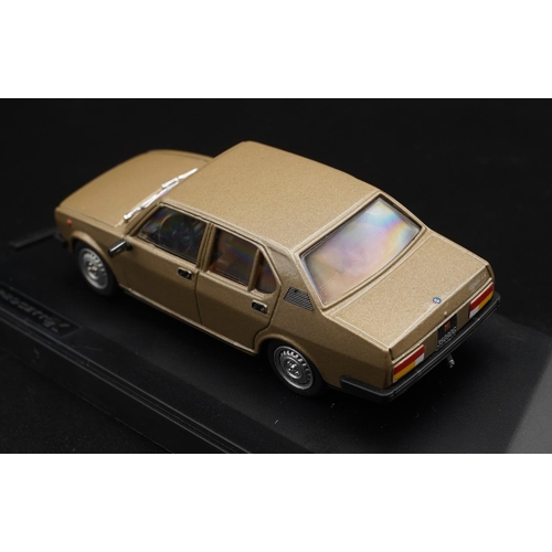 96 - 1977 ALFA-ROMEO ALFETTA 2000 STRADALE BEIGE METALLISATO BY PROGETTO K  Catalogue number PK240C. Diec... 