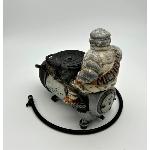 79 - 1920s MICHELIN MAN COMPRESSORWonderful period piece, with Bibendum sitting on the compressor. This c... 