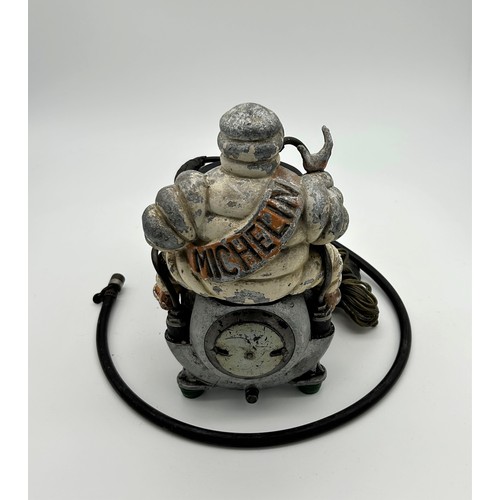 79 - 1920s MICHELIN MAN COMPRESSORWonderful period piece, with Bibendum sitting on the compressor. This c... 