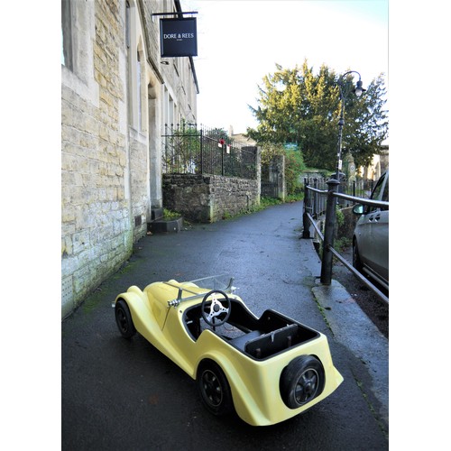 73 - MORGAN PEDAL CAR BY HAMILTON BROOKS & CO OF HEREFORDThis model is manufactured from a steel chas... 