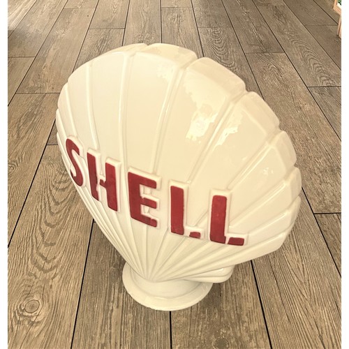 82 - ORIGINAL SHELL PETROL GLOBE, GLASSOriginal 1950s item, in generally good condition (please see condi... 