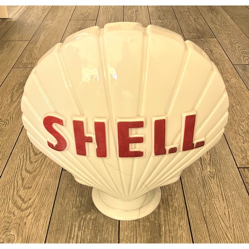 82 - ORIGINAL SHELL PETROL GLOBE, GLASSOriginal 1950s item, in generally good condition (please see condi... 