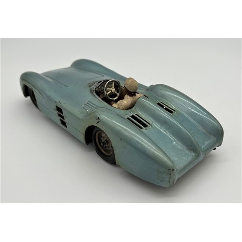 55 - MERCEDES W196R STREAMLINER TINPLATE FRICTION TOY BY JNFFrom the estate of Mr. Chris Smith of Westfie... 