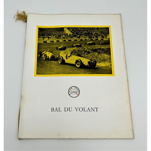 169 - 1952 BELGIAN GRAND PRIX PROGRAM, AND OTHER MOTORSPORT ORIENTATED MATERIALIncludes:Background to Vict... 