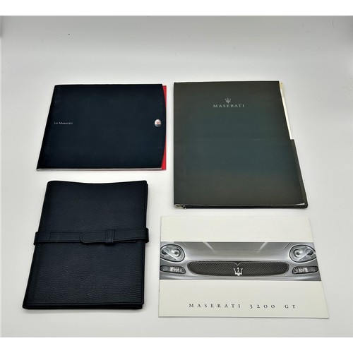 168 - MASERATI, FERRARI, RENAULT ALPINE SALES MATERIALPeriod promotional brochures, including a Maserati 3... 