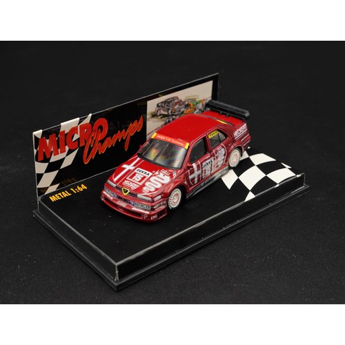 102 - A COLLECTION OF ALFA-ROMEO 1:43 MODELS BY BBURAGO, HERPA, MICROCHAMPS AND PMAFrom the Alfa Paradiso ... 