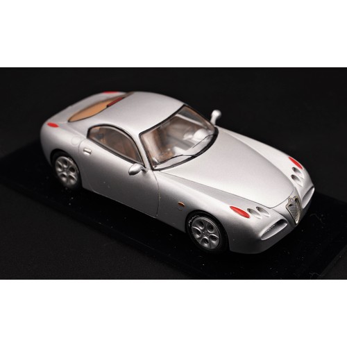 104 - A COLLECTION OF 1:43 ALFA-ROMEO HAND BUILT MODELS BY ALEZAN AND PROVENCE MOULAGEFrom the Alfa Paradi... 