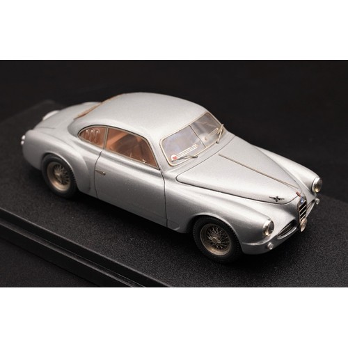 104 - A COLLECTION OF 1:43 ALFA-ROMEO HAND BUILT MODELS BY ALEZAN AND PROVENCE MOULAGEFrom the Alfa Paradi... 