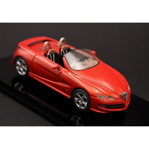 105 - A COLLECTION OF HAND ASSEMBLED ALFA-ROMEO 1:43 MODELS BY ABC CARLO BRIANZAFrom the Alfa Paradiso col... 