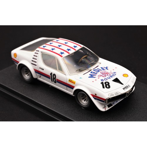 108 - A COLLECTION OF HAND-BUILT 1:43 ALFA-ROMEO MODELS BY FRANCESCO DE STASIO, GASOLINE, BBR, LMRA AND GA... 